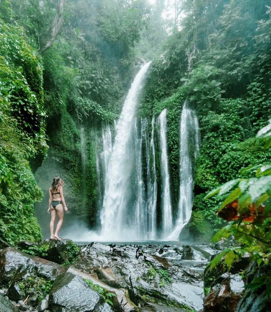 Lombok waterfall