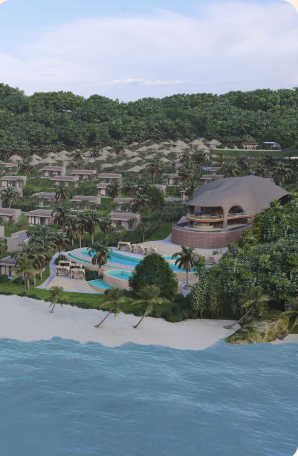 Beach Villa for rent Mawi beach Lombok