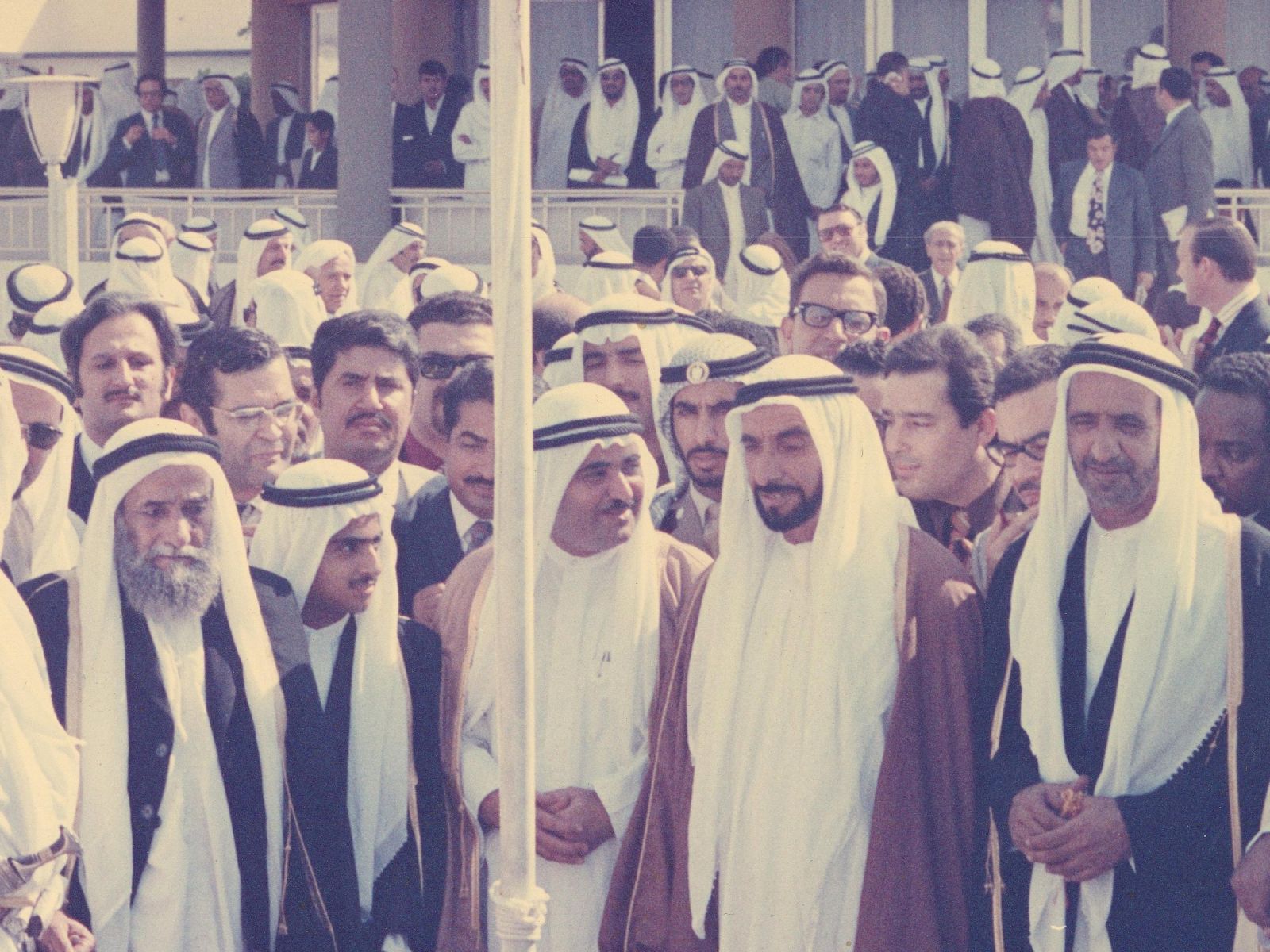 Unification Sheikh Zayed and Sheikh Rashid